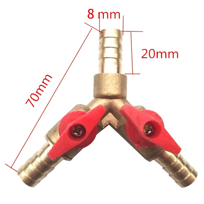 4Pcs 3 Way Shut Off Ball Valve - đánh giá và giá Garden Tools
