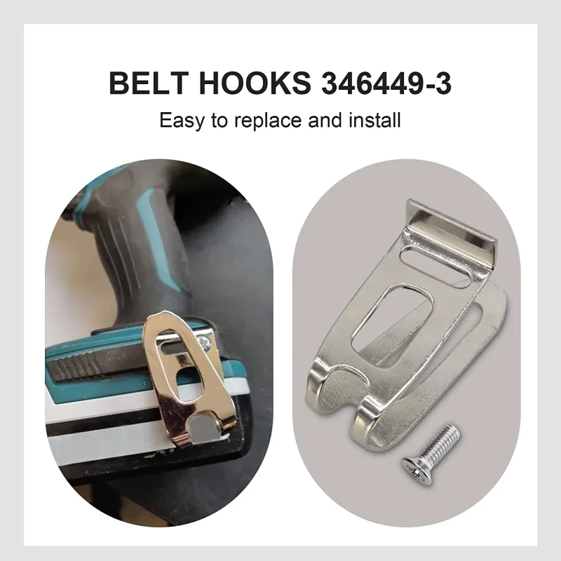 Belt Clip Hook With Screw For  - đánh giá và giá Brushless Cordless Electric Drill 18V