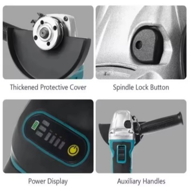 Makita DGA404 Brushless Electr - đánh giá và giá Brushless Angle Grinder Battery Powered